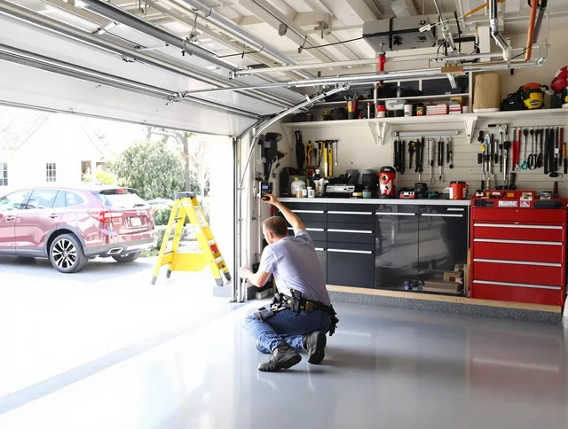 Local garage door repair service by Newark Garage Door Repair in Newark