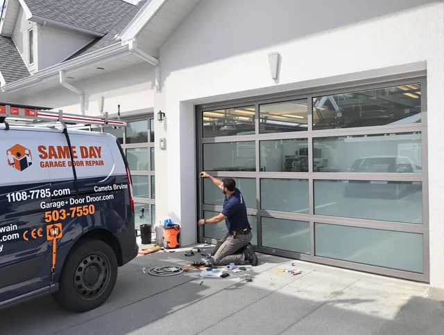 Same-day garage door repair service by Newark Garage Door Repair in Newark
